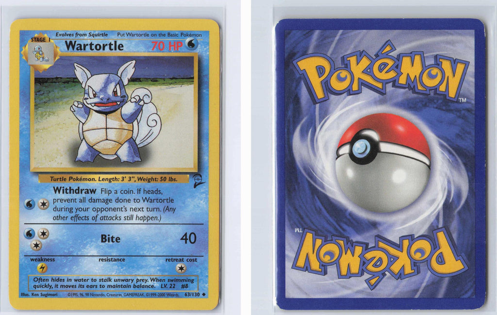 (#63/130) Wartortle - Normal [Base Set 2]