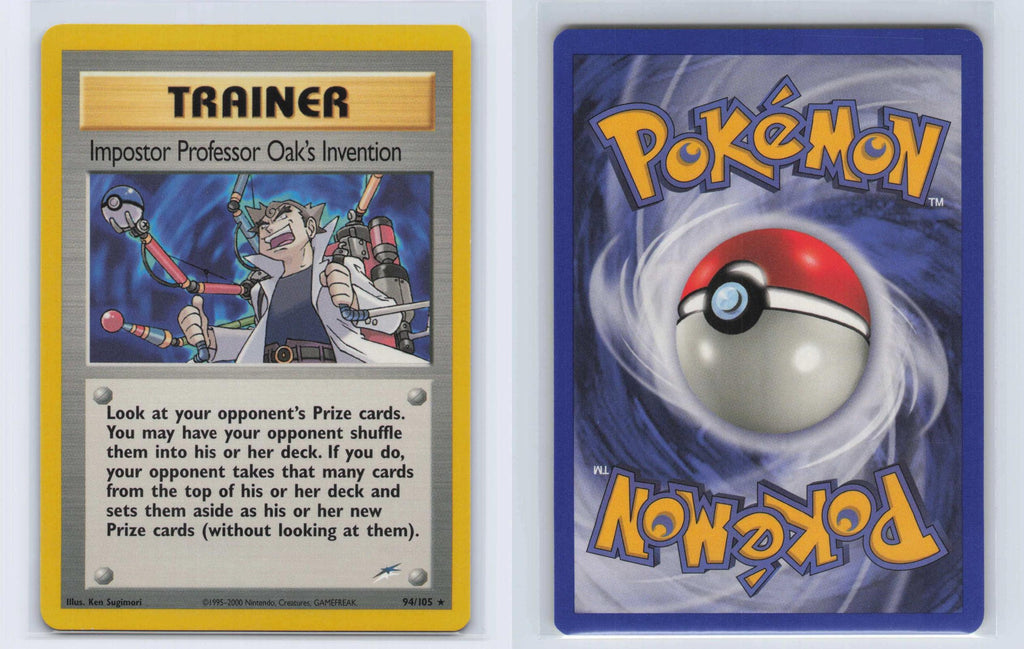 (#94/105) Impostor Professor Oak's Invention - Unlimited [Neo Destiny]