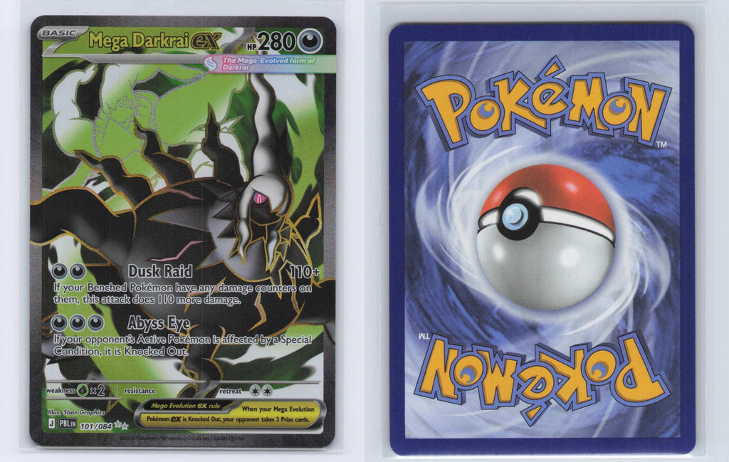 (#101/084) Mega Darkrai ex - Holo [Pitch Black]