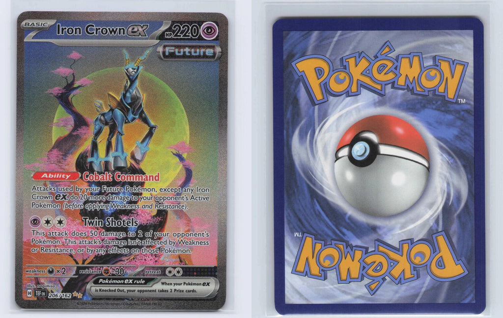 (#206/162) Iron Crown ex - Holo [Temporal Forces]
