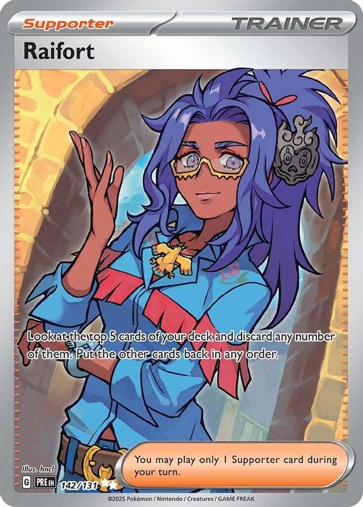 (#142/131) Raifort - Holo [Prismatic Evolutions]