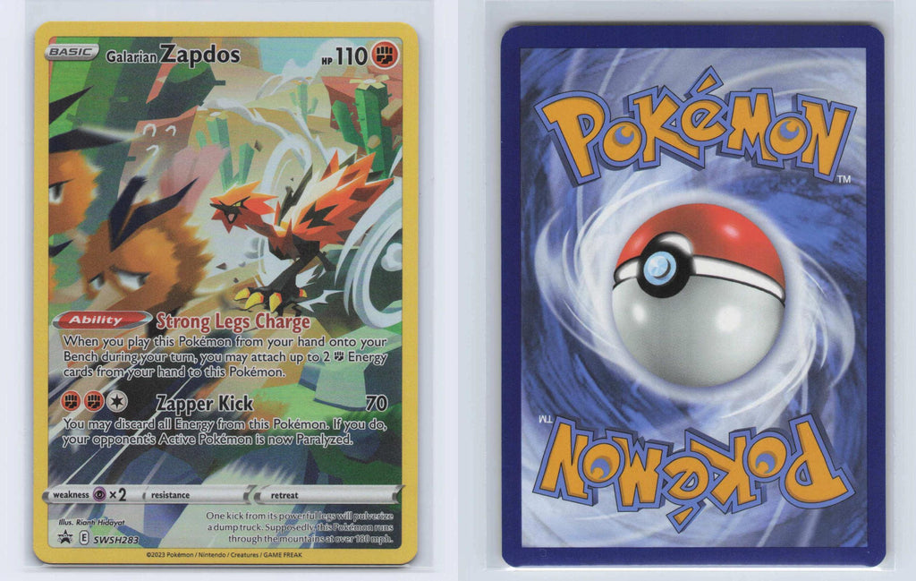 (#SWSH283) Galarian Zapdos - Holo [Sword & Shield Promo]