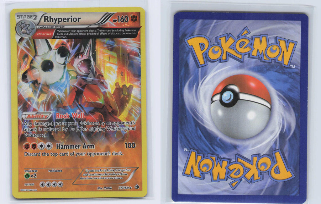 (#77/160) Rhyperior - Holo [Primal Clash]