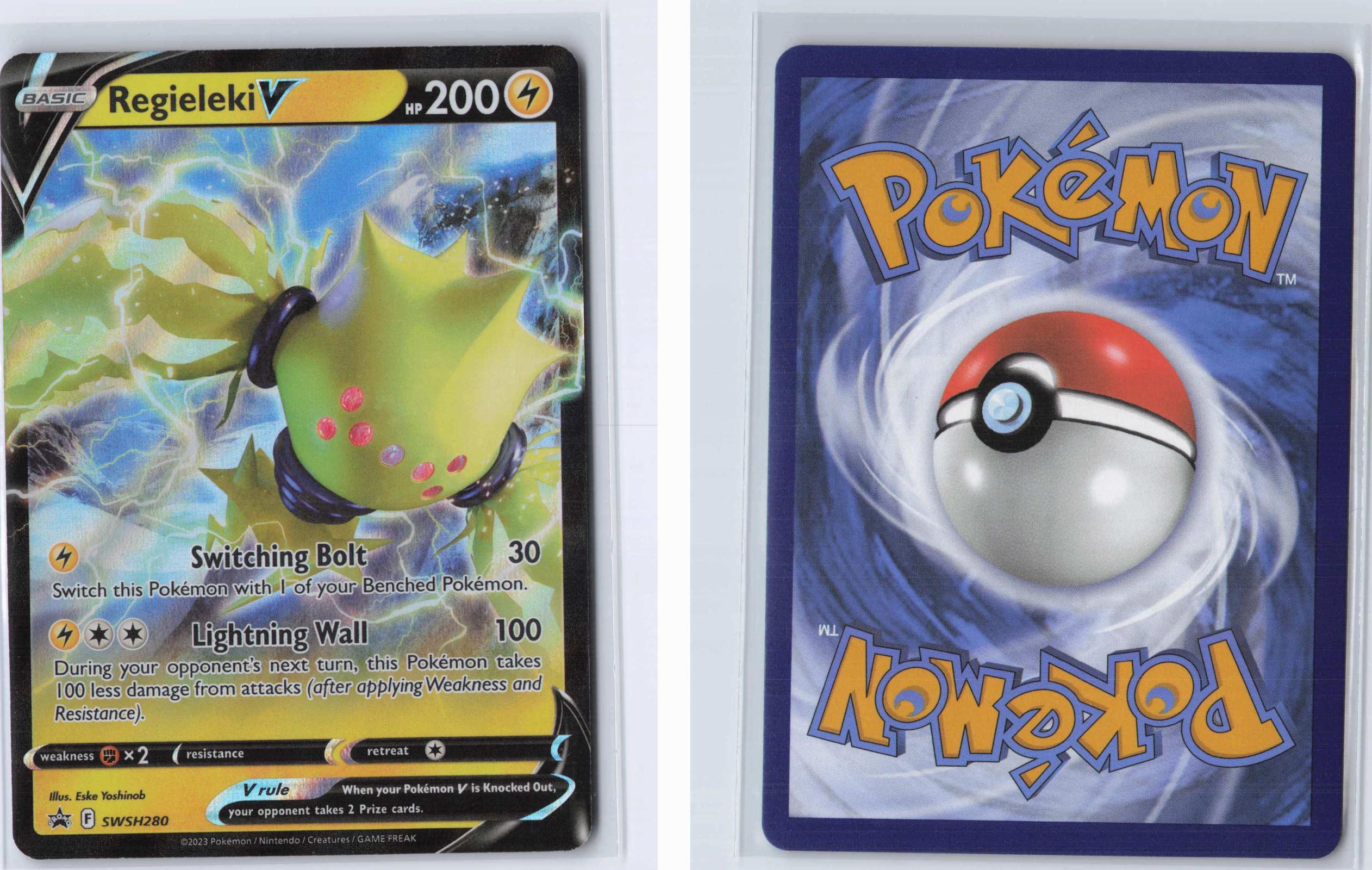(#SWSH280) Regieleki V - Holo [Sword & Shield Promo]