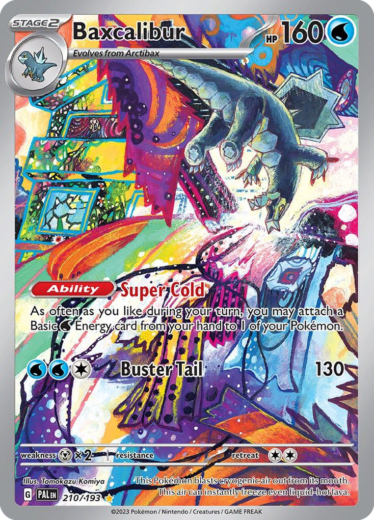 (#210/193) Baxcalibur - Holo [Paldea Evolved]
