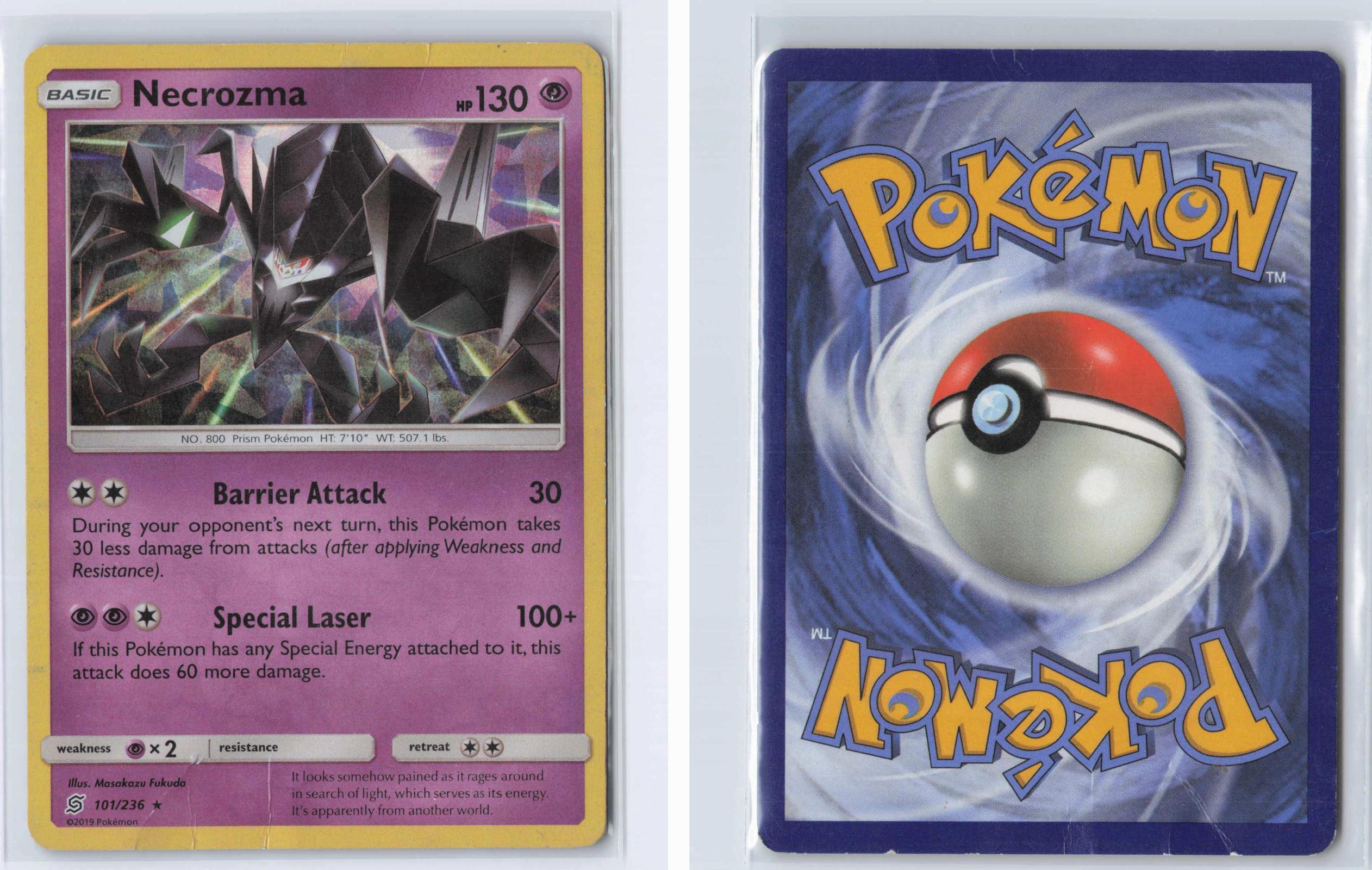 (#101/236) Necrozma (Cracked Ice Holo) - Normal [Deck Exclusives]