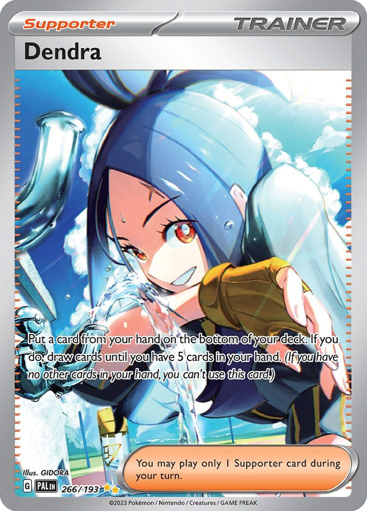 (#266/193) Dendra - Holo [Paldea Evolved]