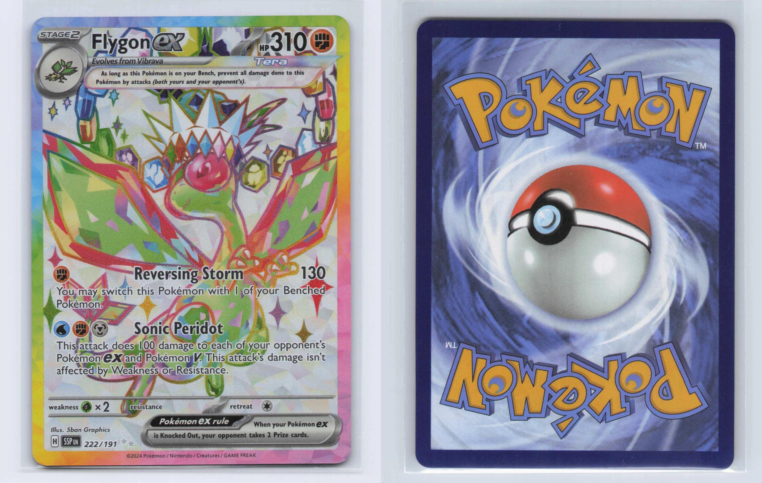 (#222/191) Flygon ex - Holo [Surging Sparks]