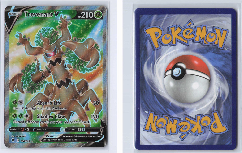(#168/203) Trevenant V - Holo [Evolving Skies]