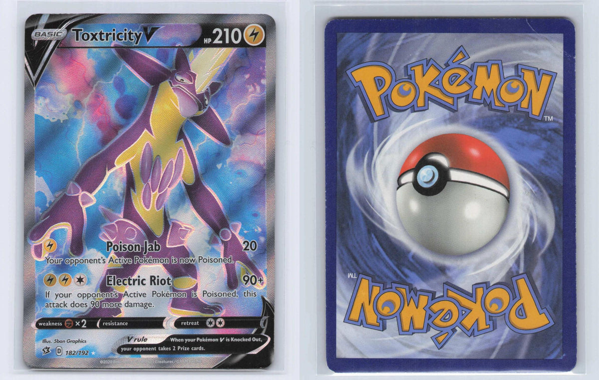 (#182/192) Toxtricity V - Holo [Rebel Clash]