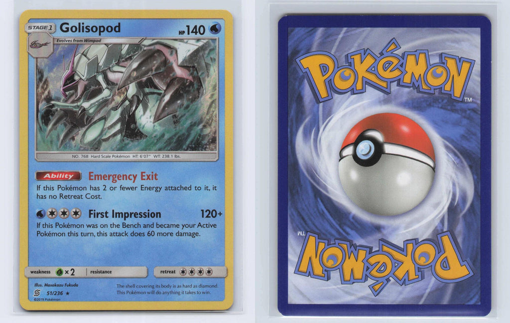 (#51/236) Golisopod - Holo [Unified Minds]