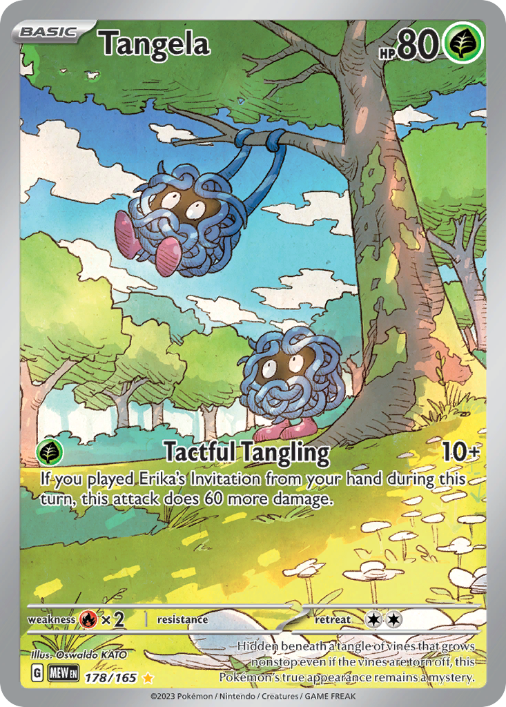 (#178/165) Tangela - Holo [151]
