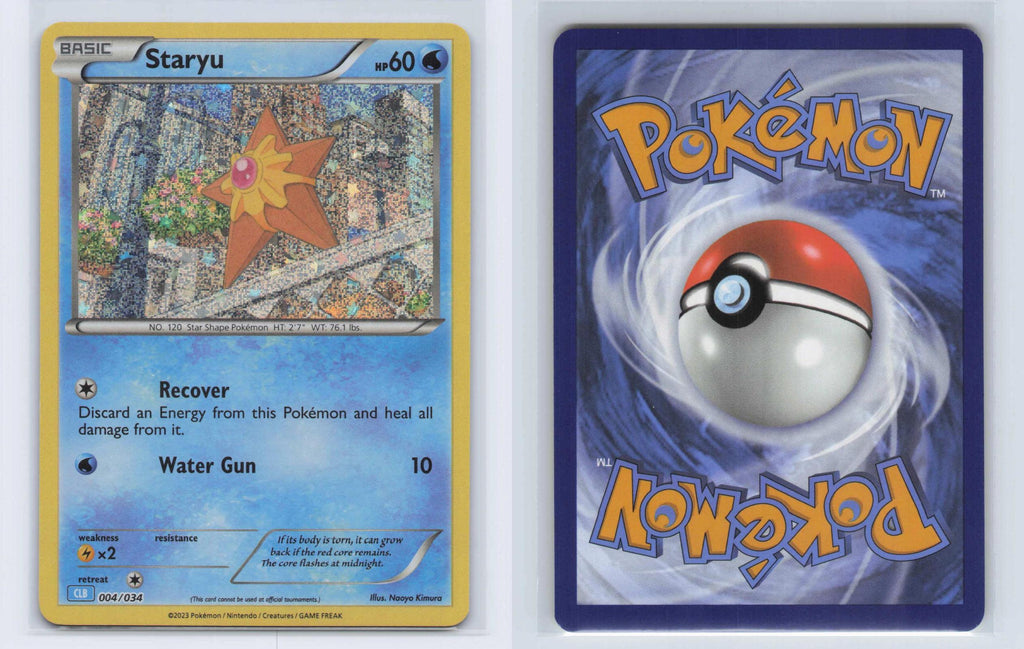(#004/034) Staryu - Holo [Trading Card Game Classic]
