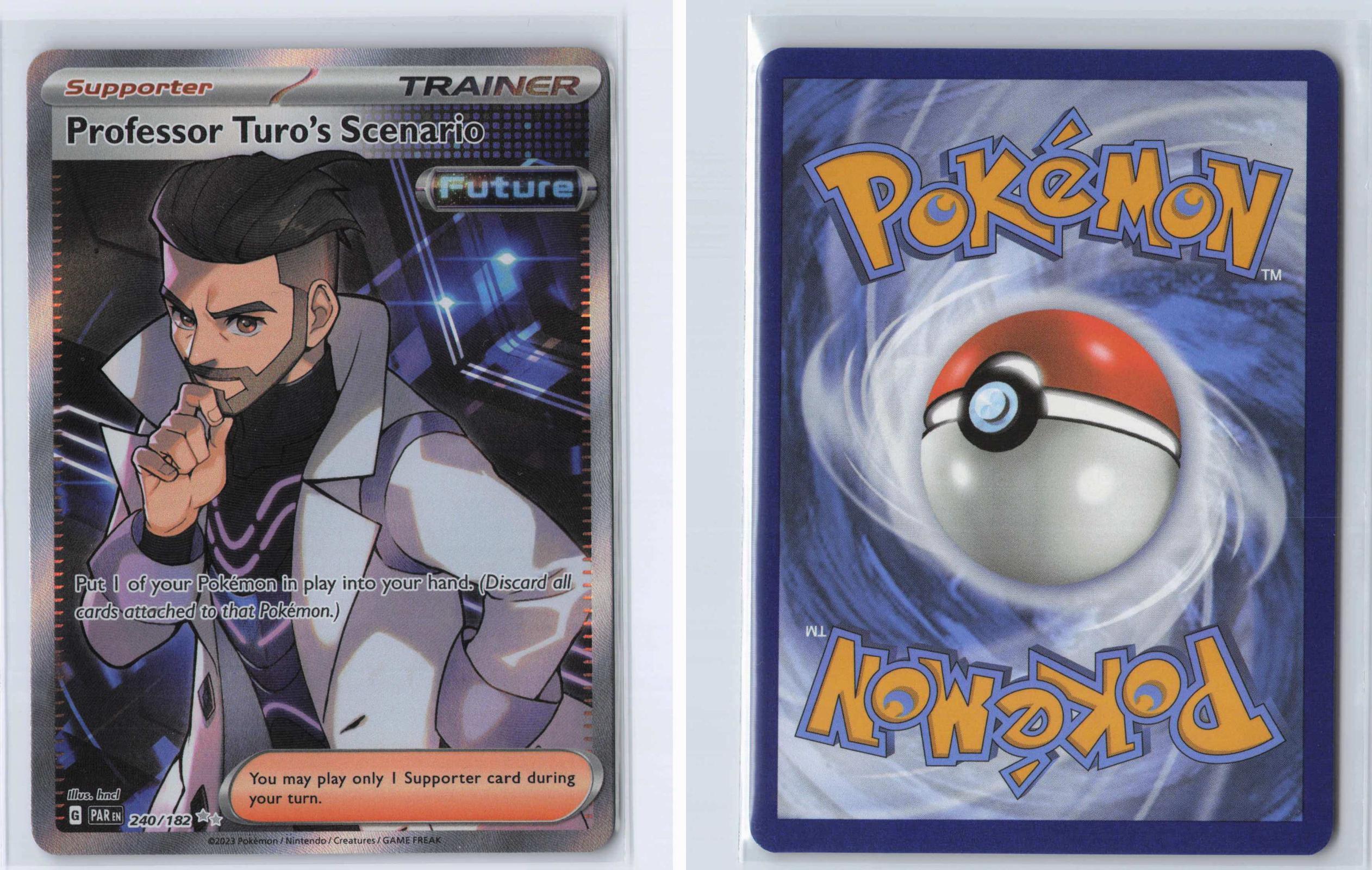 (#240/182) Professor Turo's Scenario - Holo [Paradox Rift]
