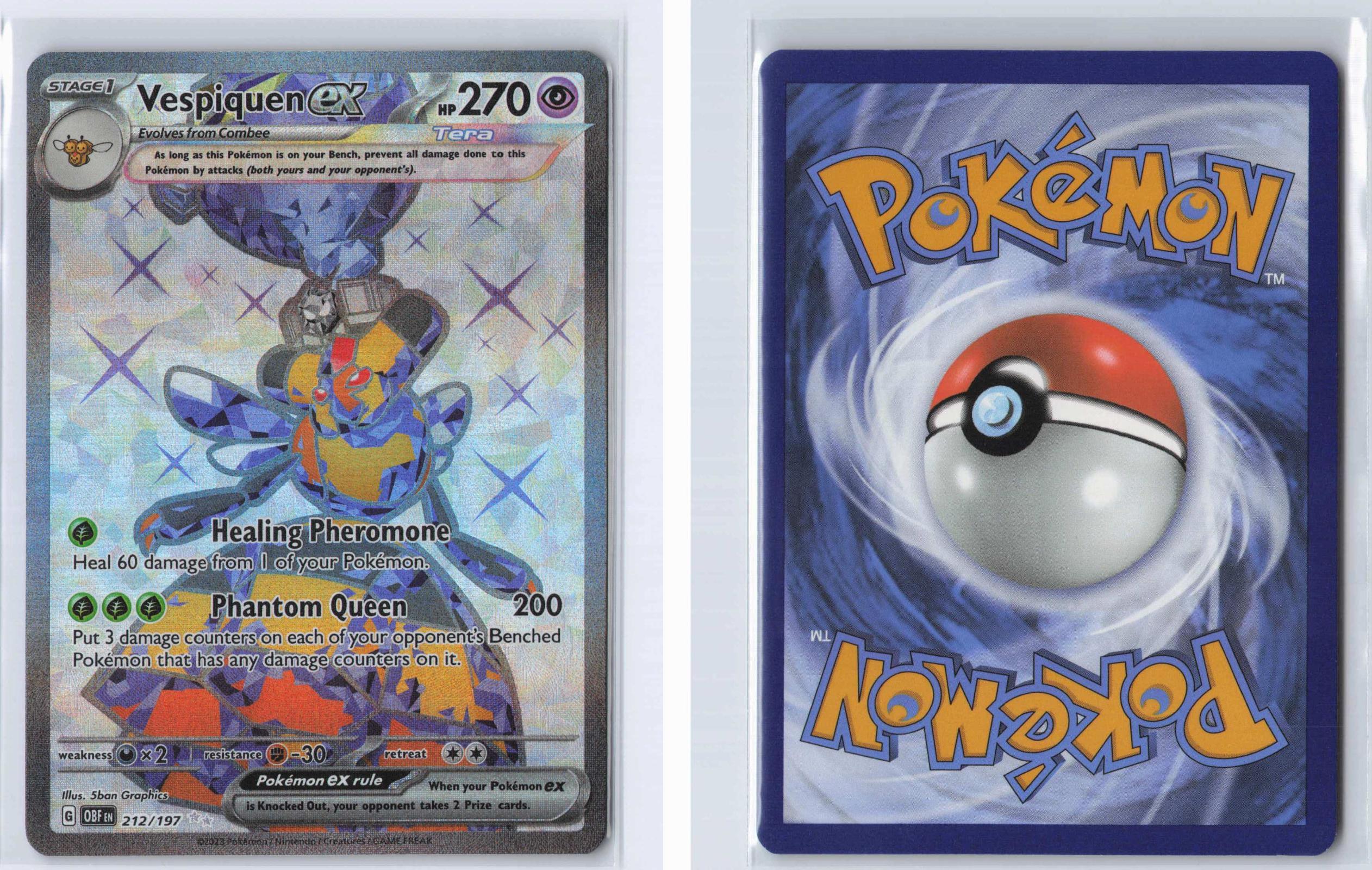 (#212/197) Vespiquen ex - Holo [Obsidian Flames]