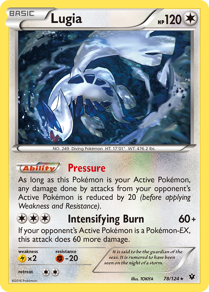(#78/124) Lugia - Reverse Holo [Fates Collide]