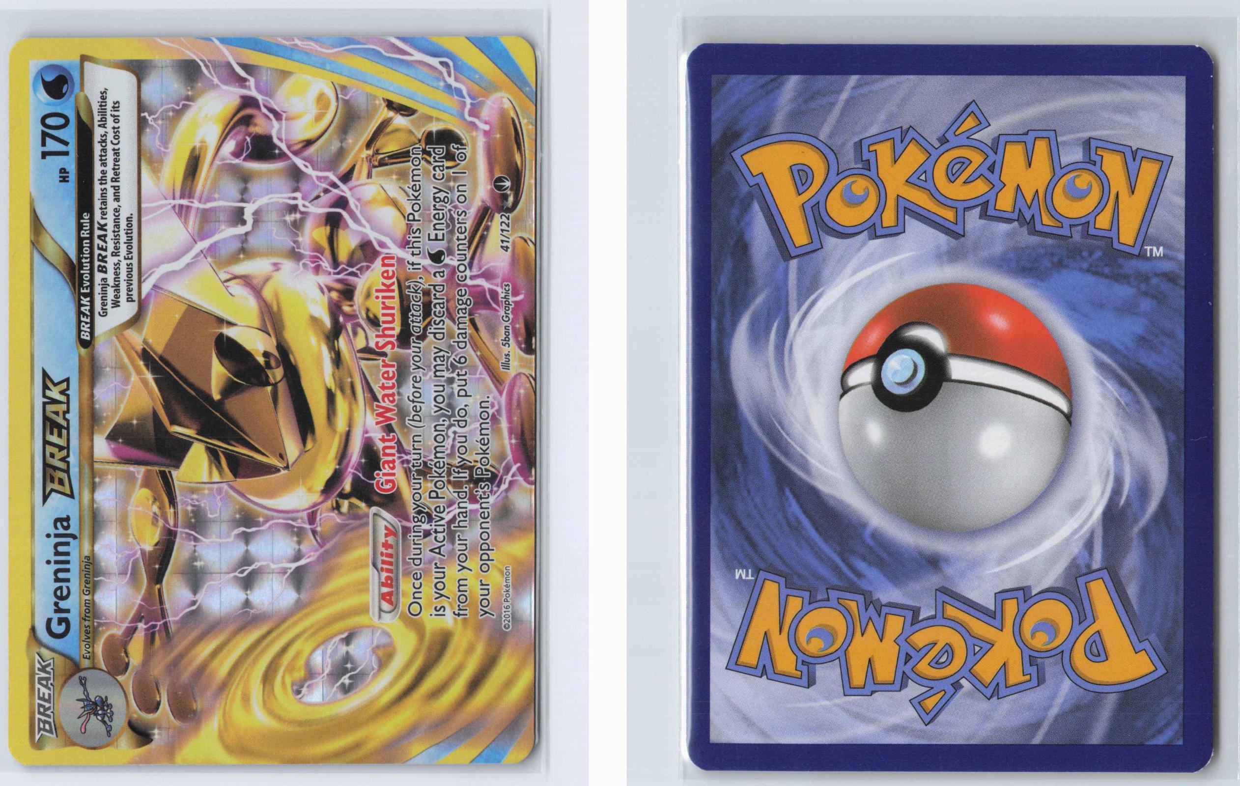 (#41/122) Greninja BREAK - Holo [BREAKpoint]