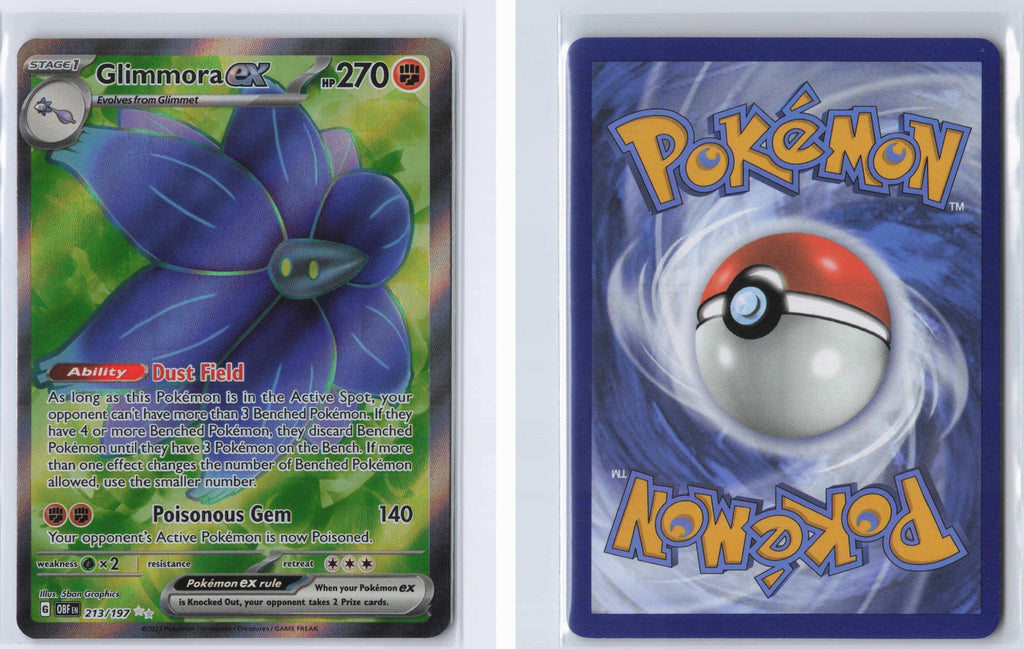 (#213/197) Glimmora ex - Holo [Obsidian Flames]
