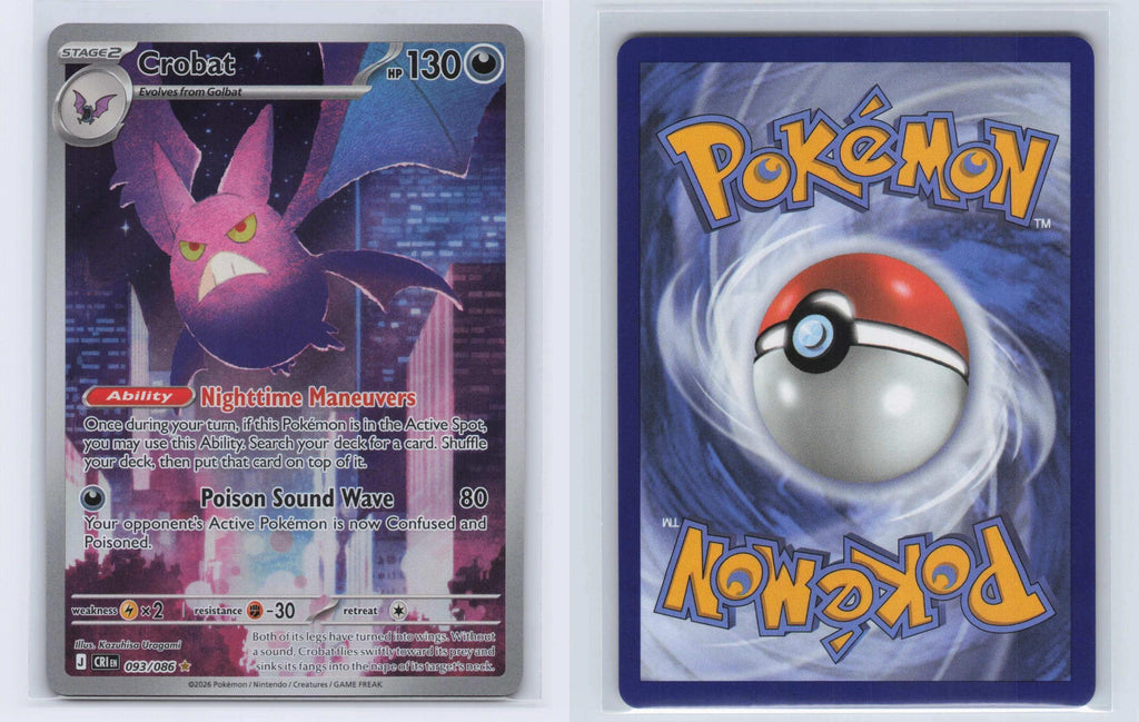 (#093/086) Crobat - Holo [Chaos Rising]