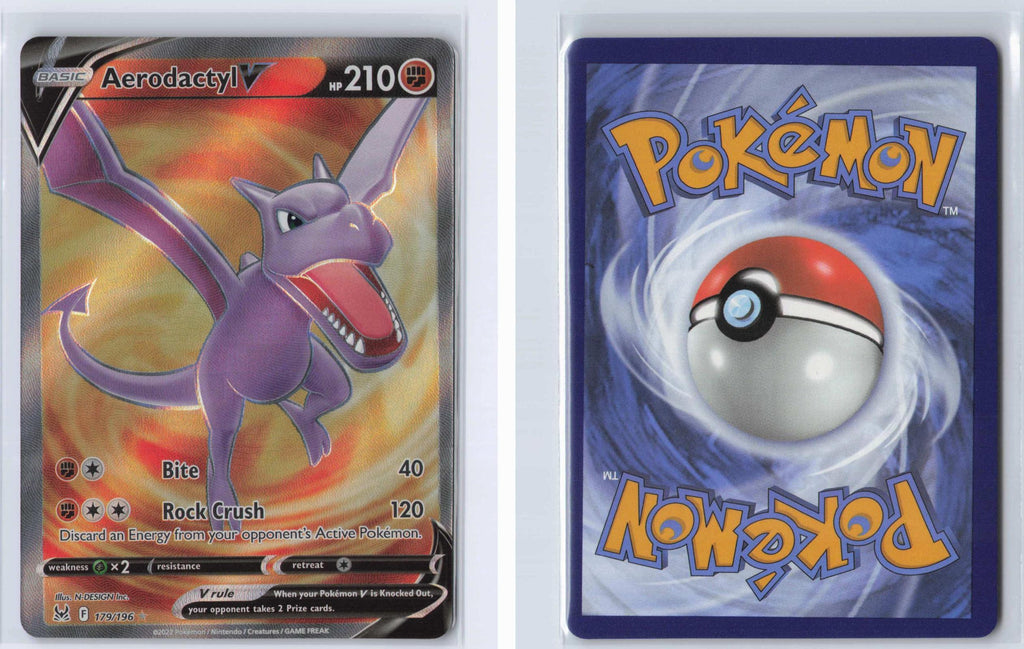 (#179/196) Aerodactyl V - Holo [Lost Origin]