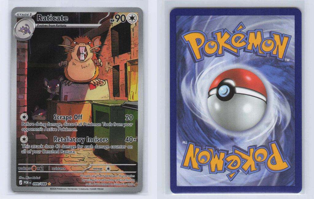 (#099/088) Raticate - Holo [Perfect Order]