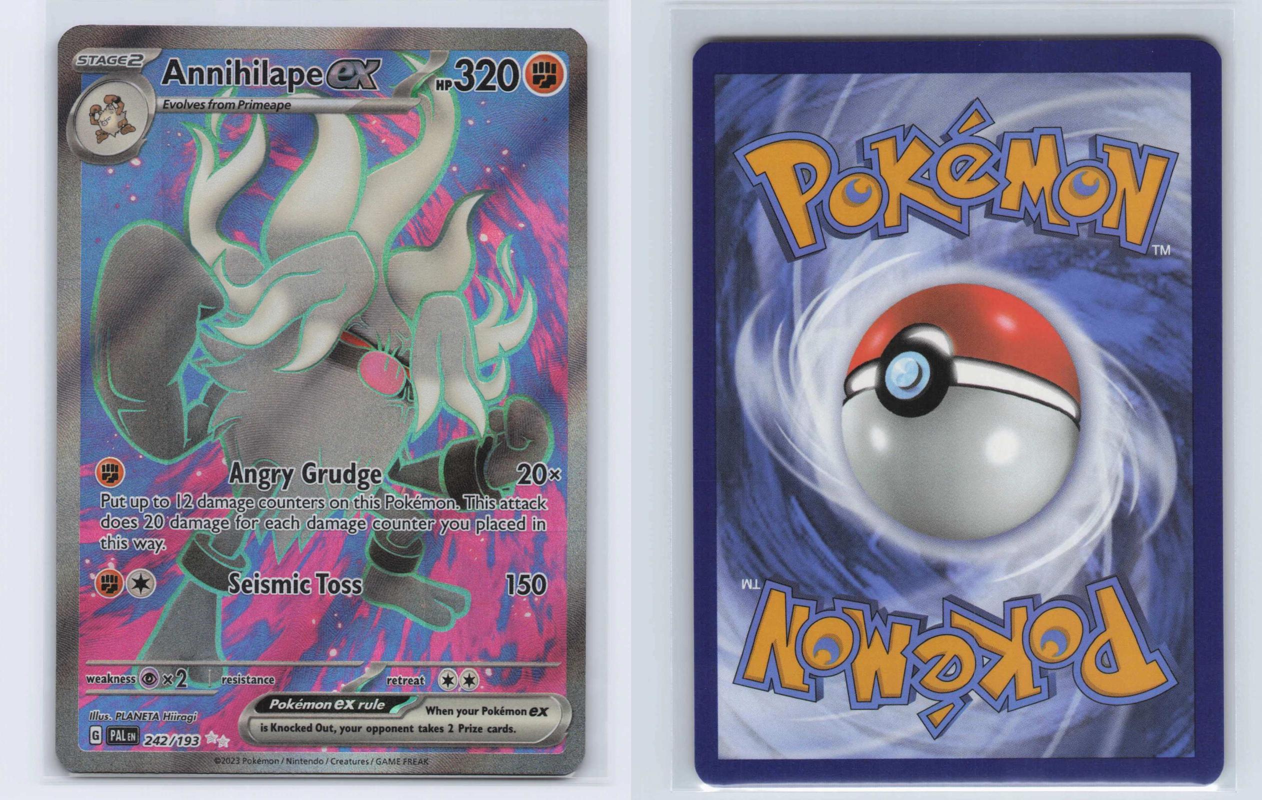 (#242/193) Annihilape ex - Holo [Paldea Evolved]