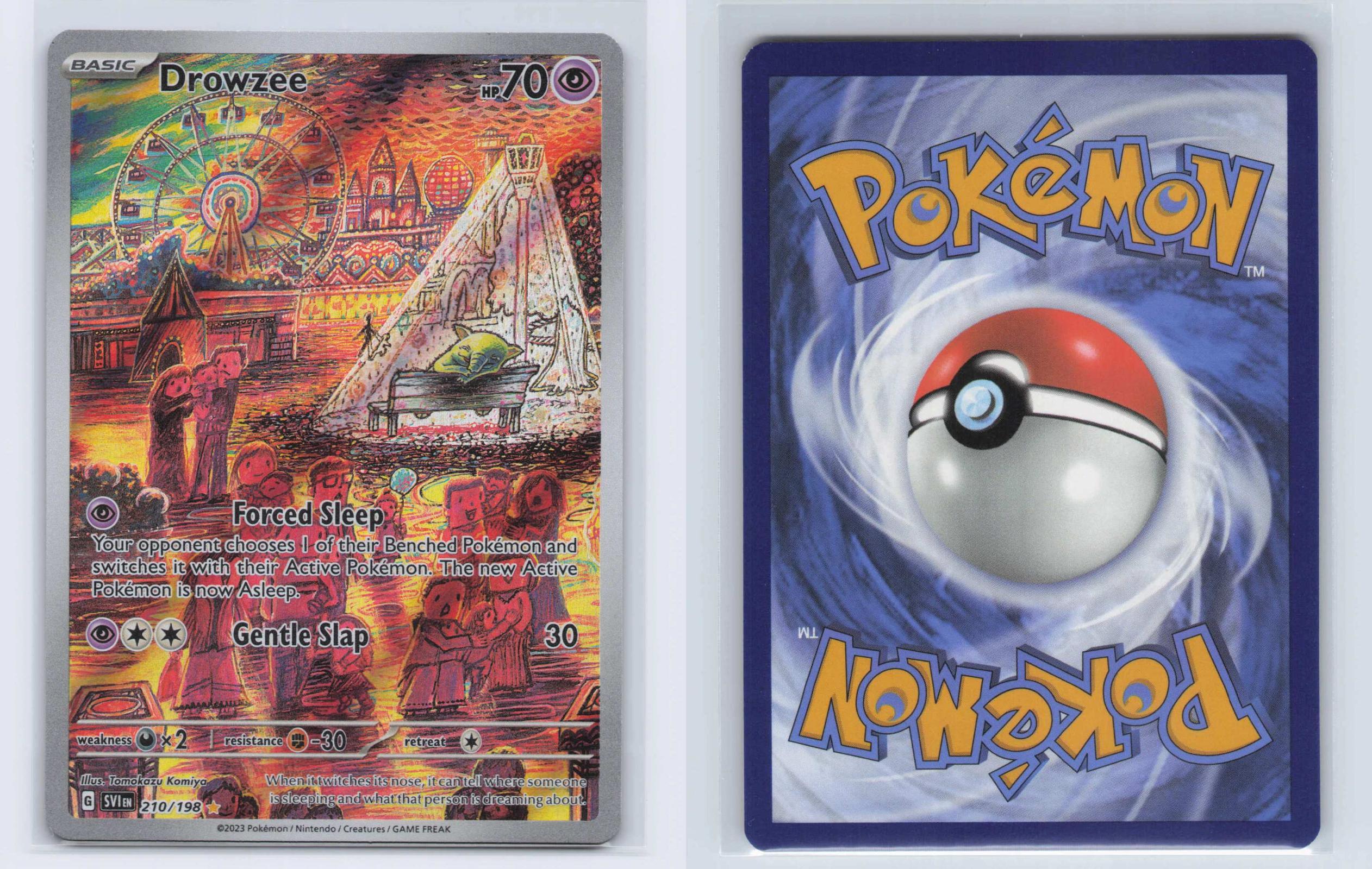 (#210/198) Drowzee - Holo [Scarlet & Violet]