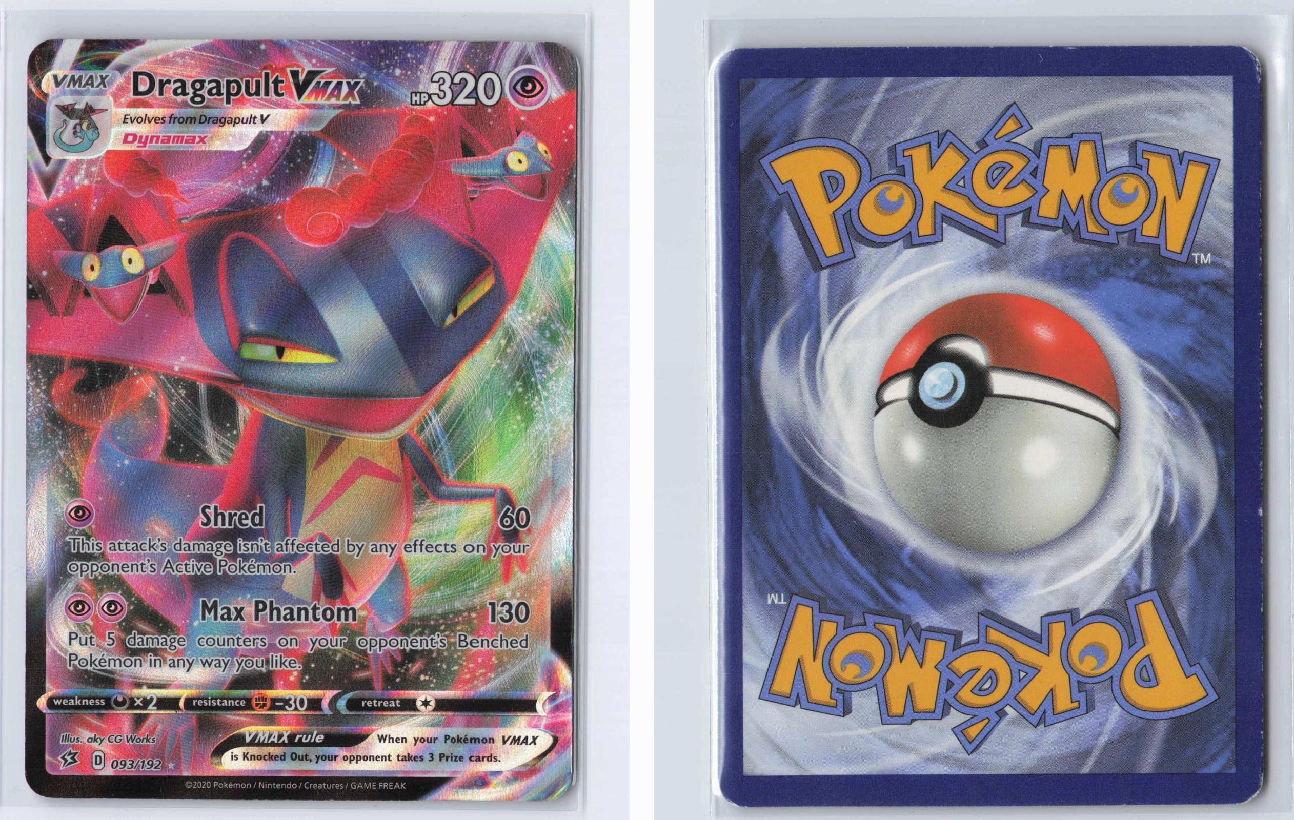 (#093/192) Dragapult VMAX - Holo [Rebel Clash]