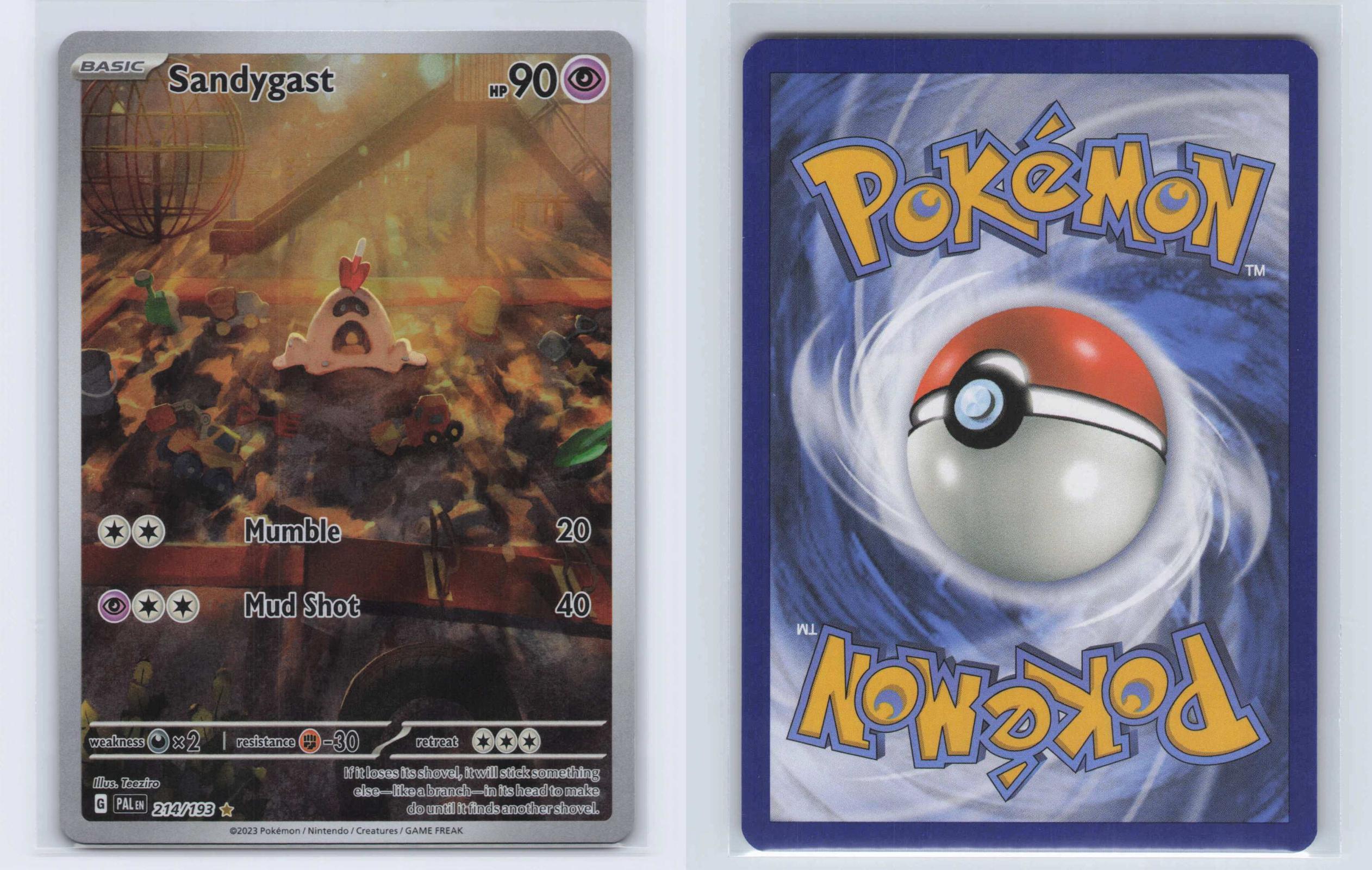 (#214/193) Sandygast - Holo [Paldea Evolved]