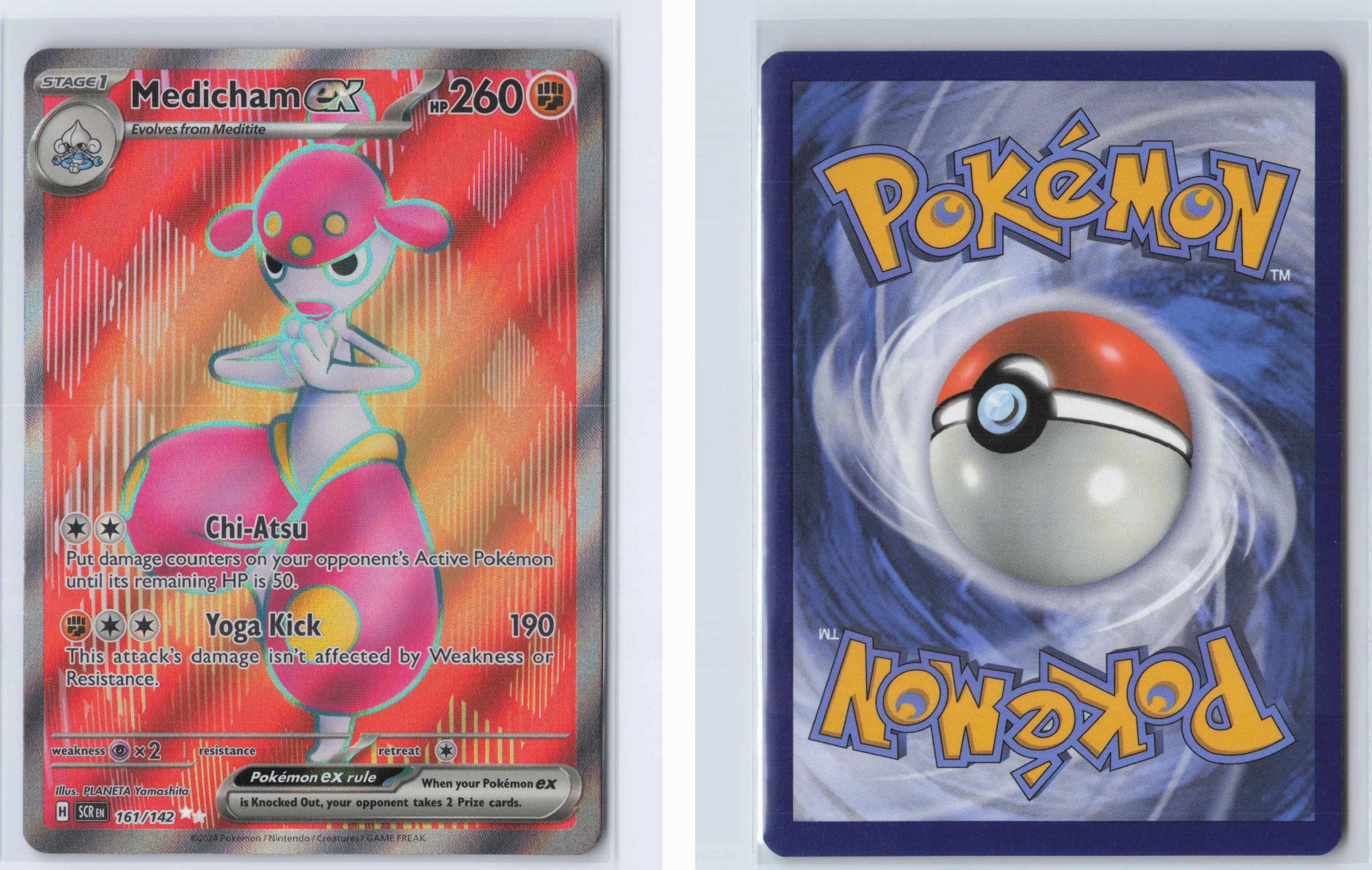 (#161/142) Medicham ex - Holo [Stellar Crown]