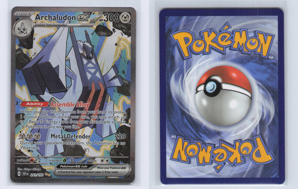 (#241/191) Archaludon ex - Holo [Surging Sparks]