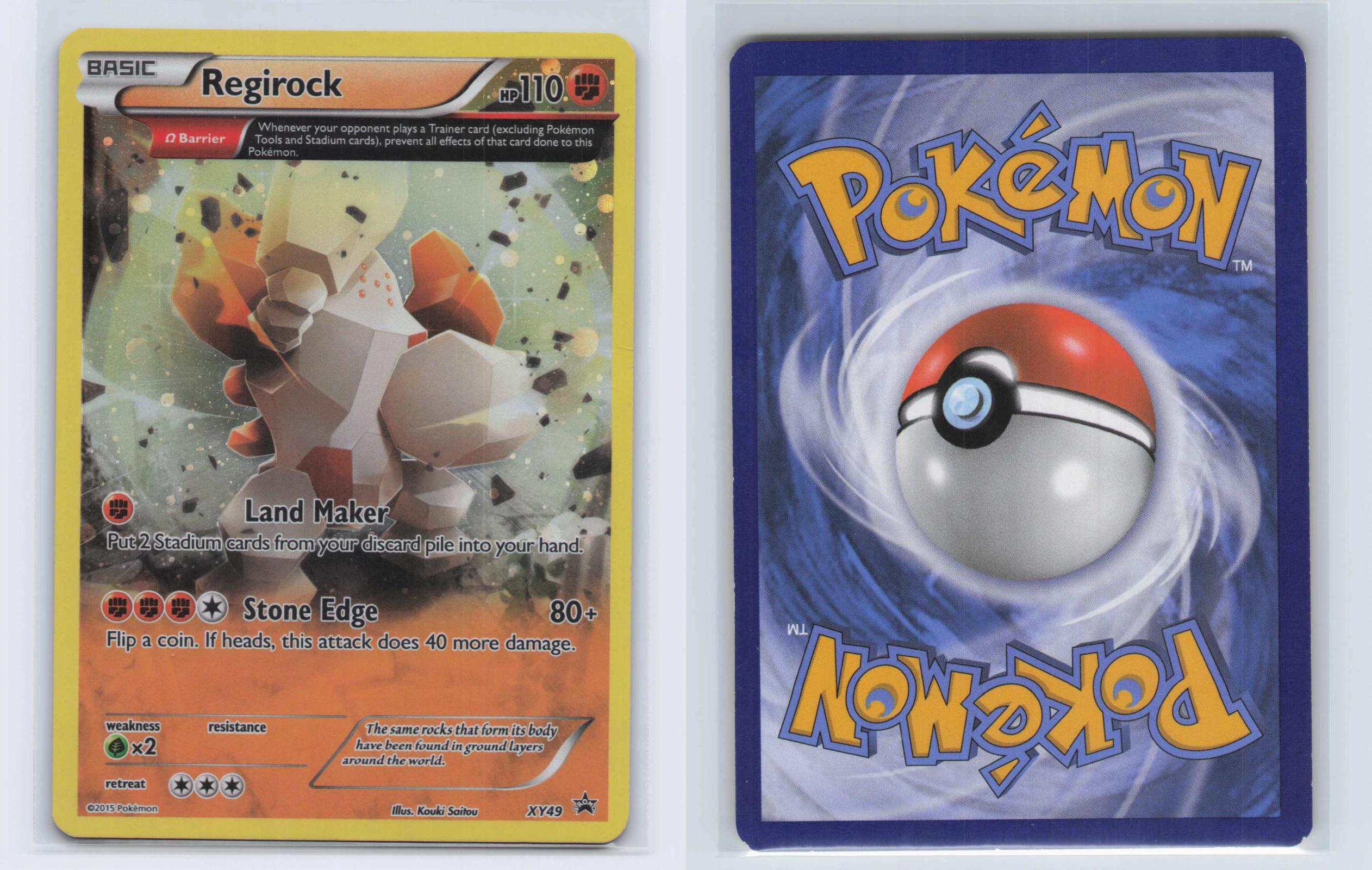 (#XY49) Regirock - Holo [XY Promo]