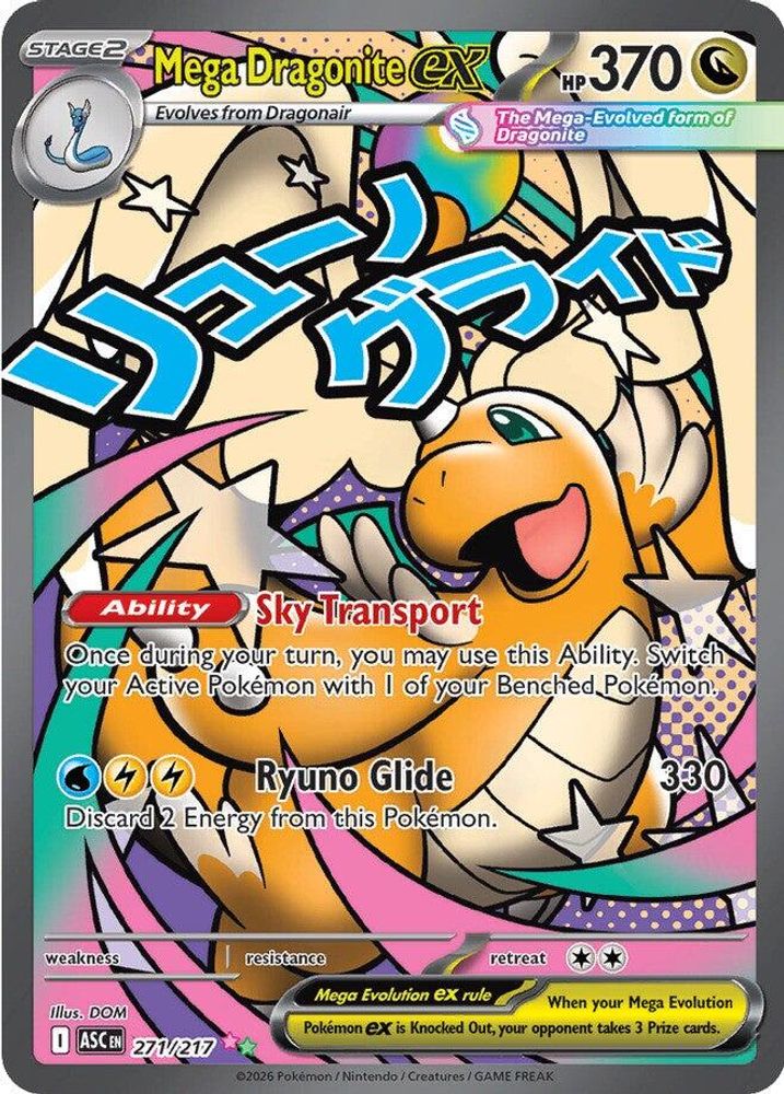 (#271/217) Mega Dragonite ex - Holo [Ascended Heroes]