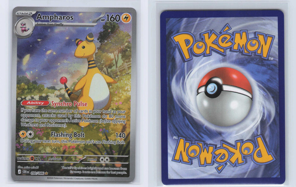 (#090/086) Ampharos - Holo [Chaos Rising]