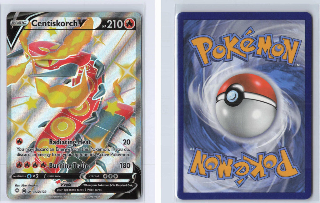 (#SV108/SV122) Centiskorch V - Holo [Shining Fates Shiny Vault]