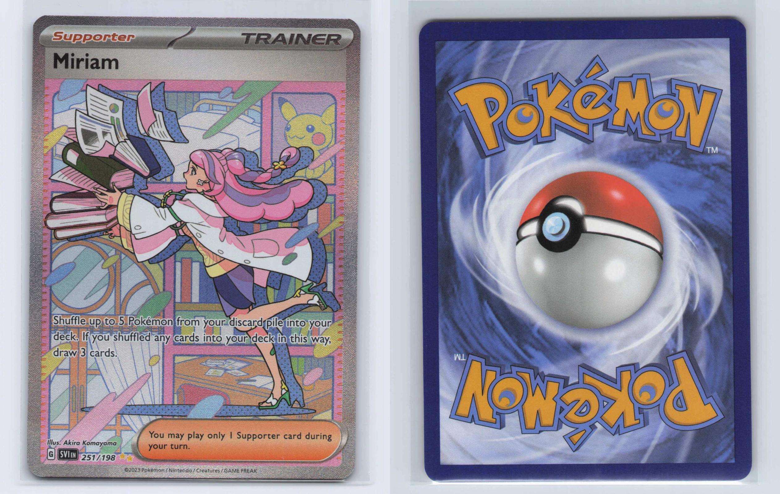 (#251/198) Miriam - Holo [Scarlet & Violet]