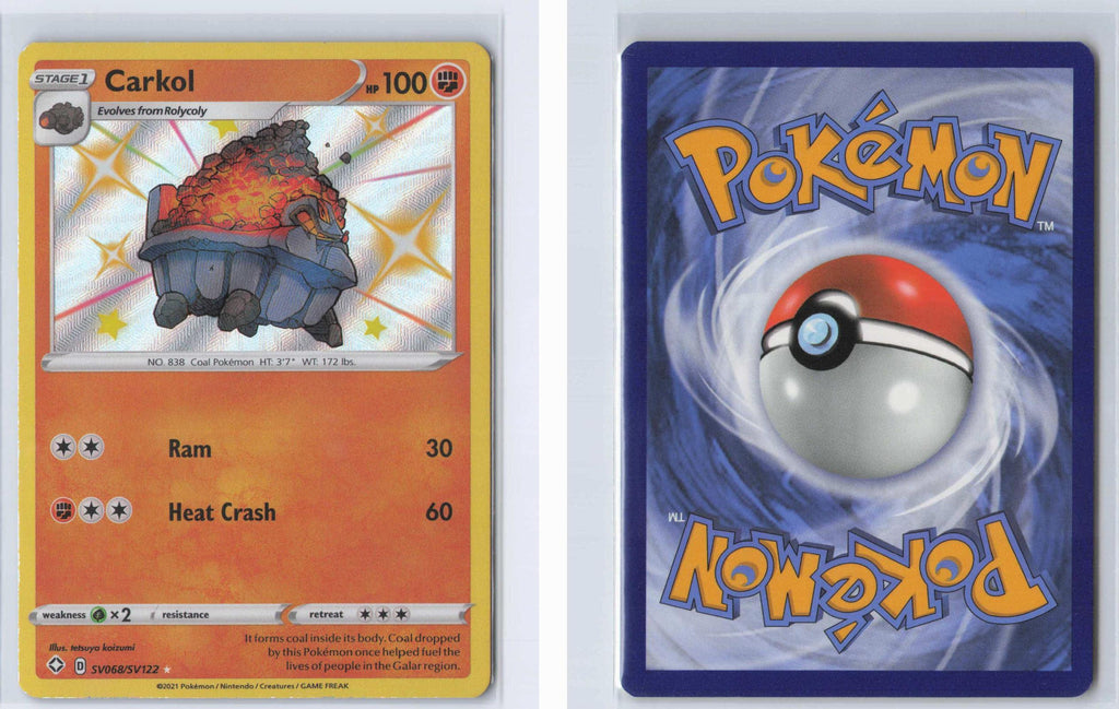 (#SV068/SV122) Carkol - Holo [Shining Fates Shiny Vault]