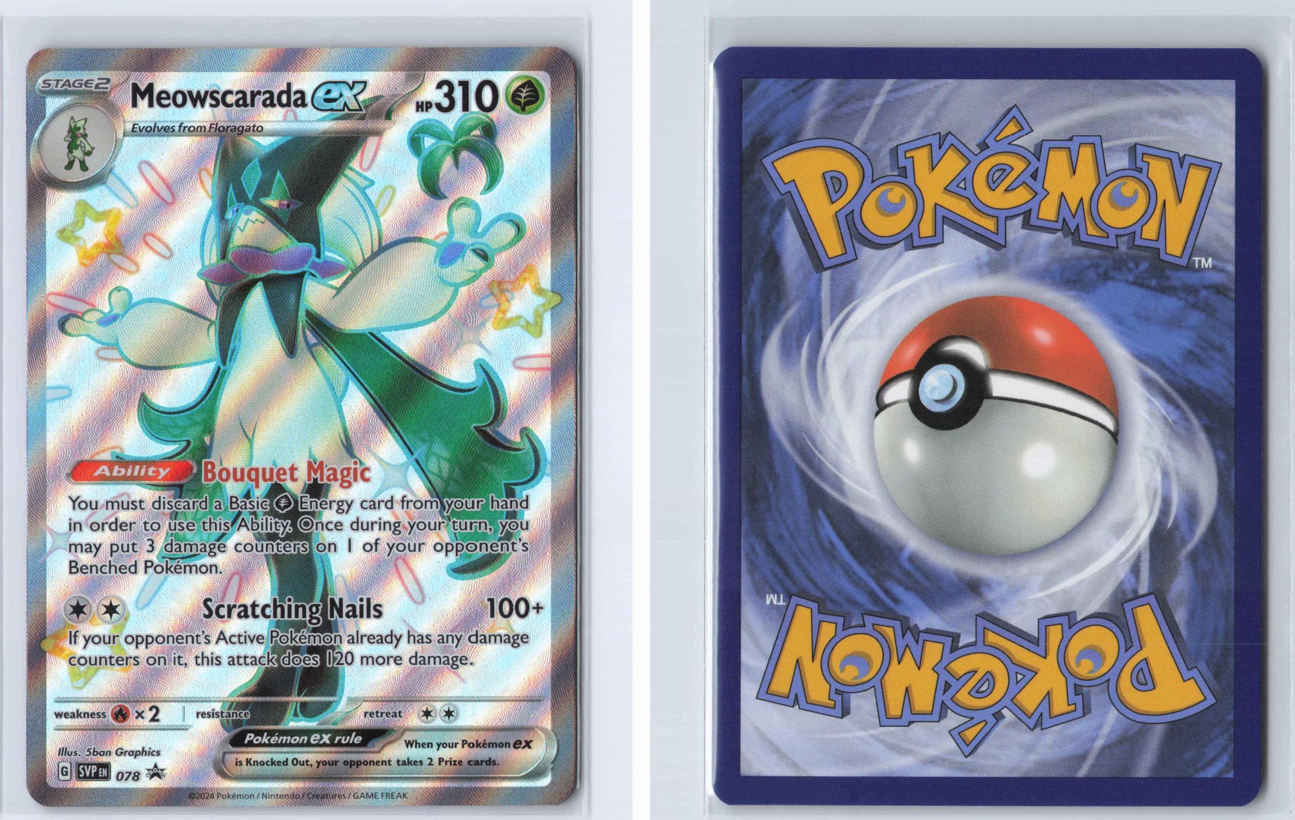 (#078) Meowscarada ex - Holo [Scarlet & Violet Promo]