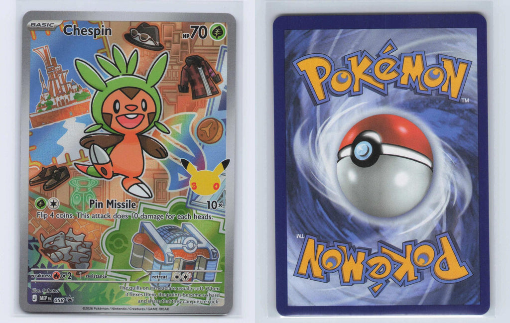 (#058) Chespin - Holo [First Partner Collection 2026]