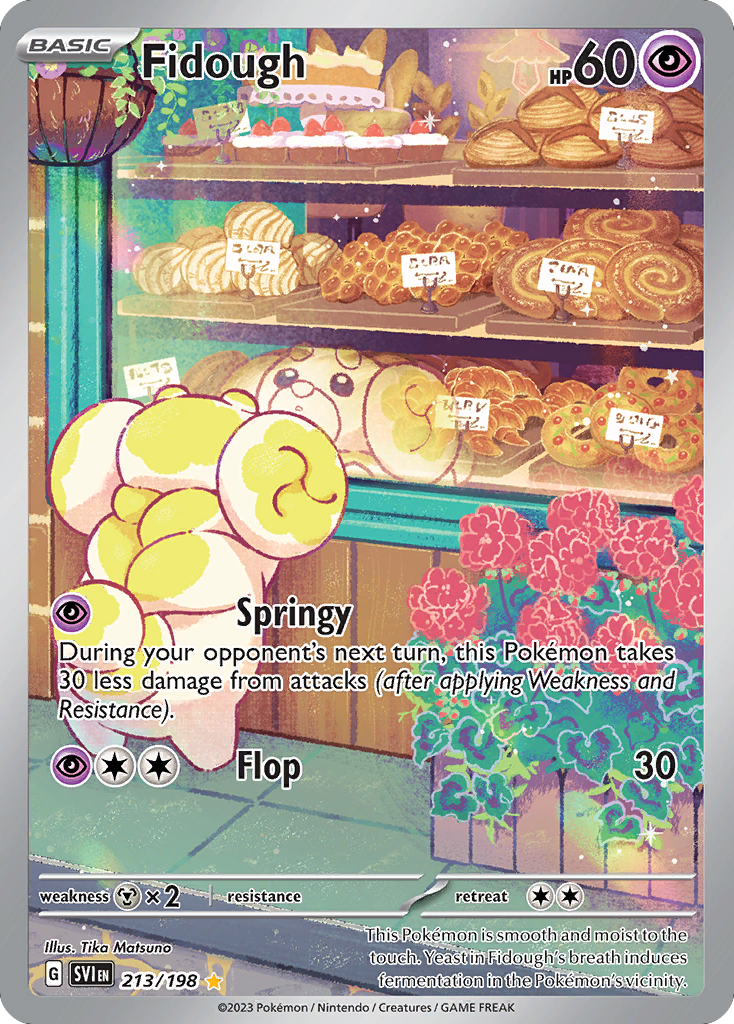 (#213/198) Fidough - Holo [Scarlet & Violet]