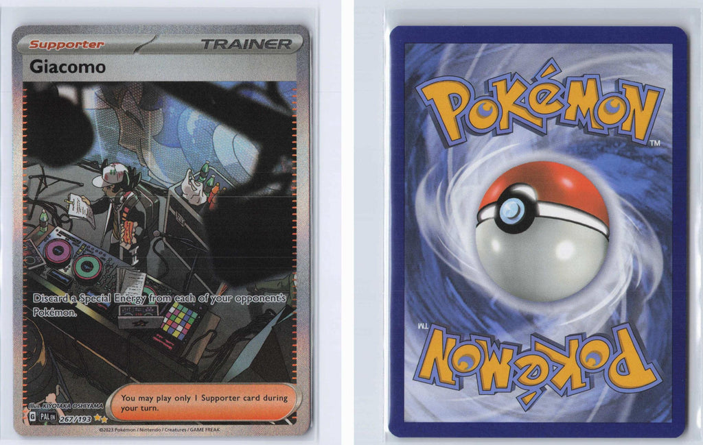 (#267/193) Giacomo - Holo [Paldea Evolved]