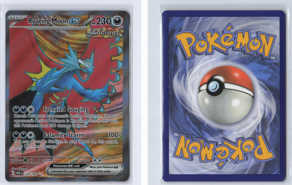 (#229/182) Roaring Moon ex - Holo [Paradox Rift]
