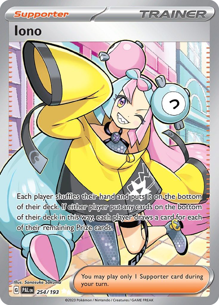 (#254/193) Iono - Holo [Paldea Evolved]