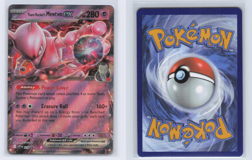 (#216) Team Rocket's Mewtwo ex - Holo [Scarlet & Violet Promo]