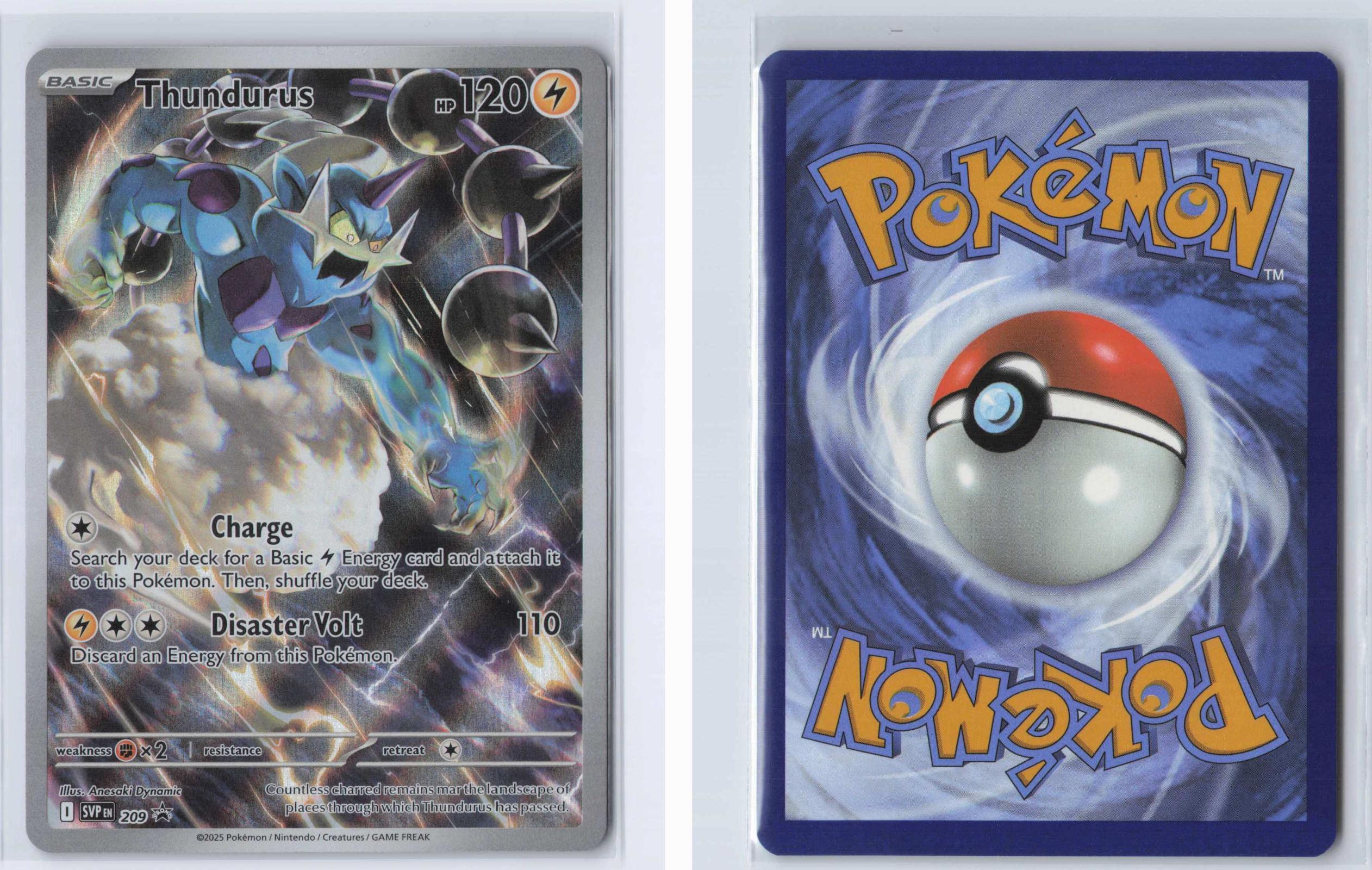 (#209) Thundurus - Holo [Scarlet & Violet Promo]