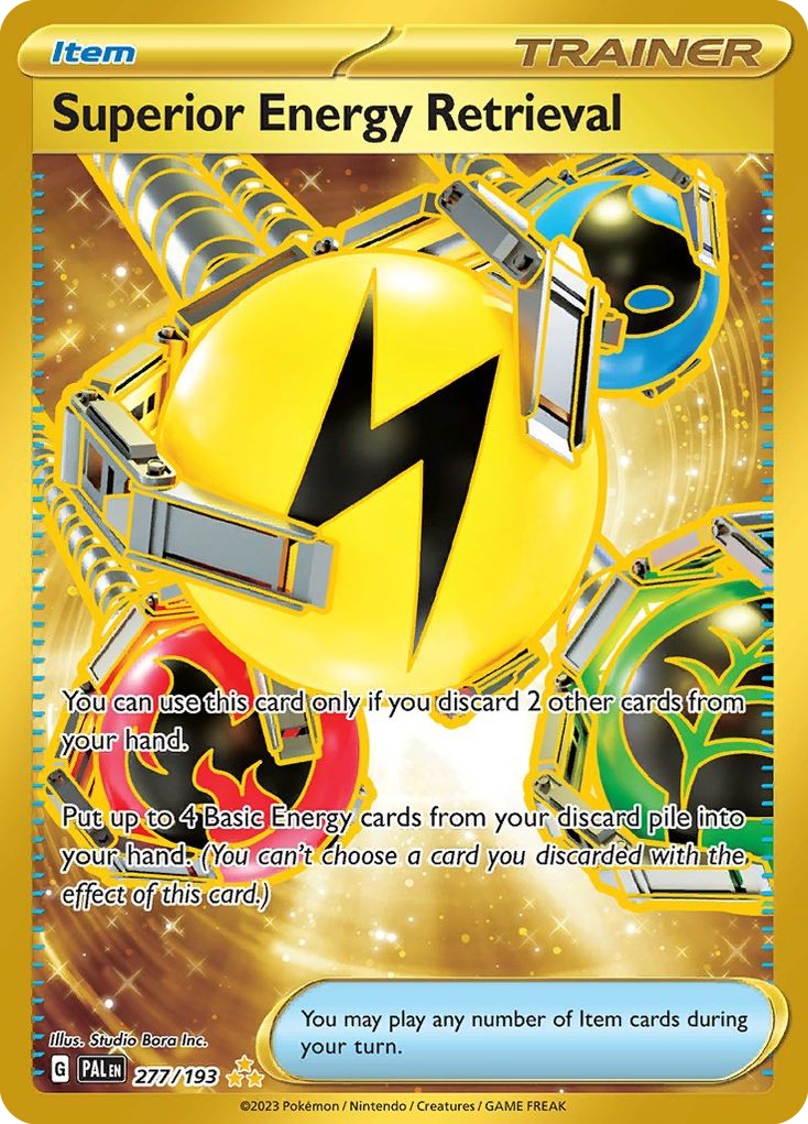 (#277/193) Superior Energy Retrieval - Holo [Paldea Evolved]