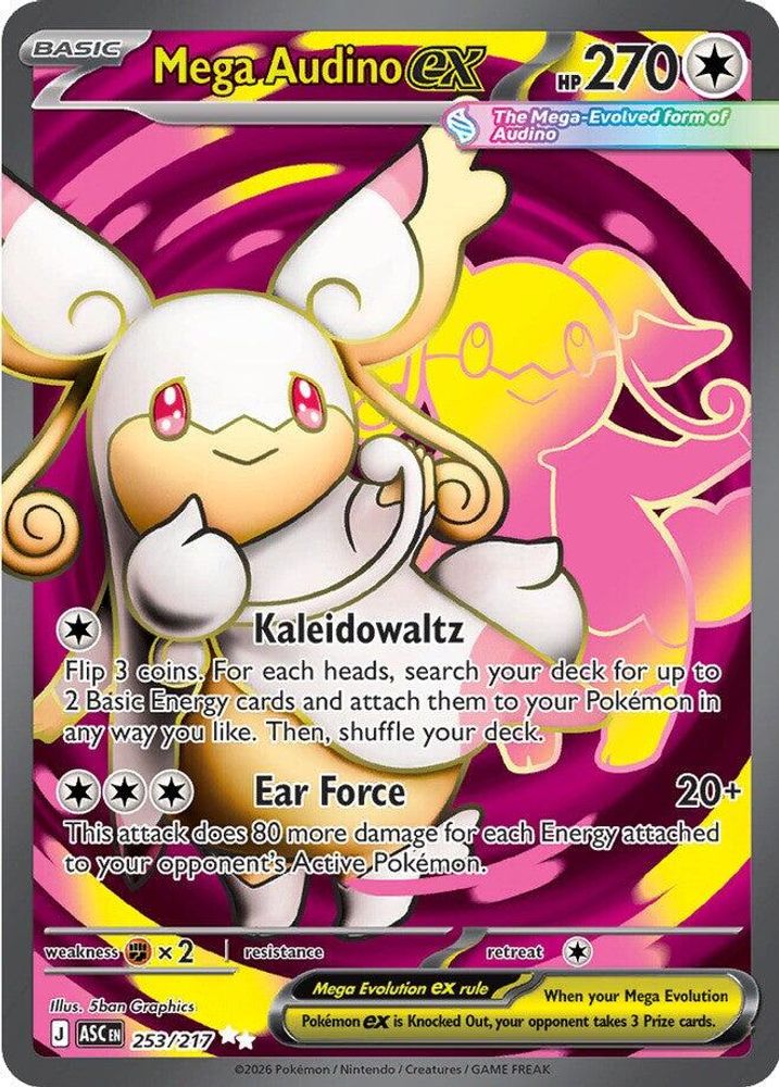 (#253/217) Mega Audino ex - Holo [Ascended Heroes]
