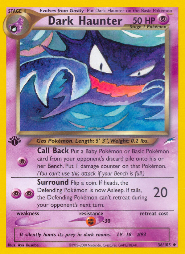 (#36/105) Dark Haunter - Unlimited [Neo Destiny]