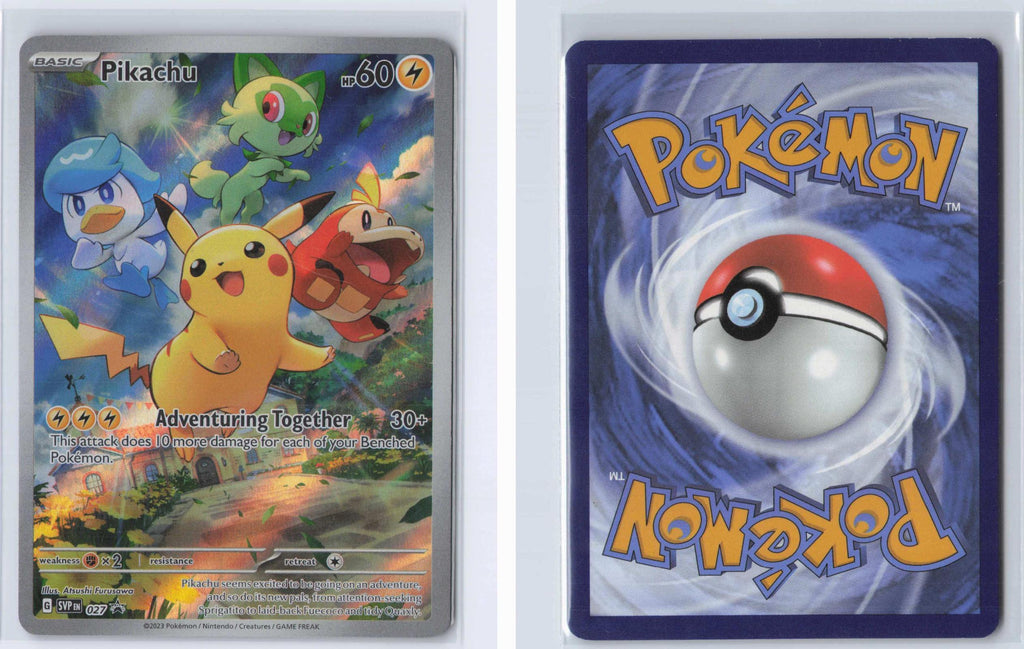 (#027) Pikachu - Holo [Scarlet & Violet Promo]