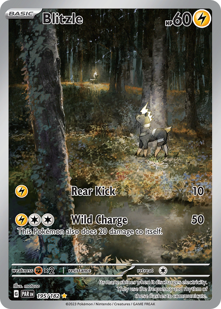 (#195/182) Blitzle - Holo [Paradox Rift]